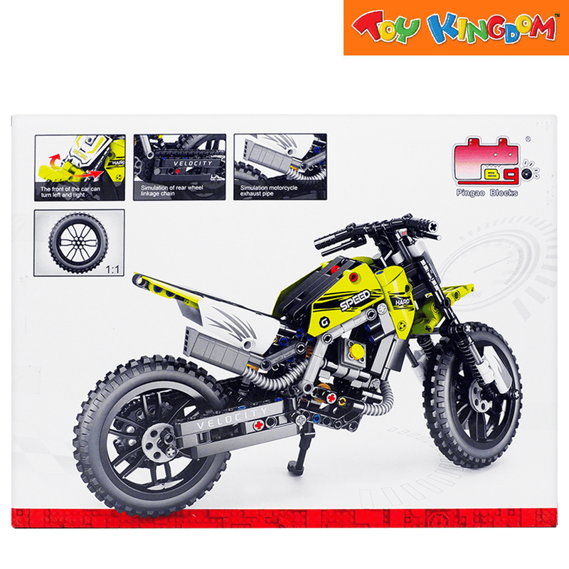 Pingao Blocks 30016 Motorbike 576 Pcs Building Sets