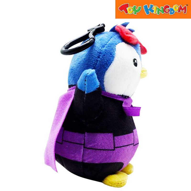 Pudgy Penguins Clip on Plush Penguin with Red Ribbon