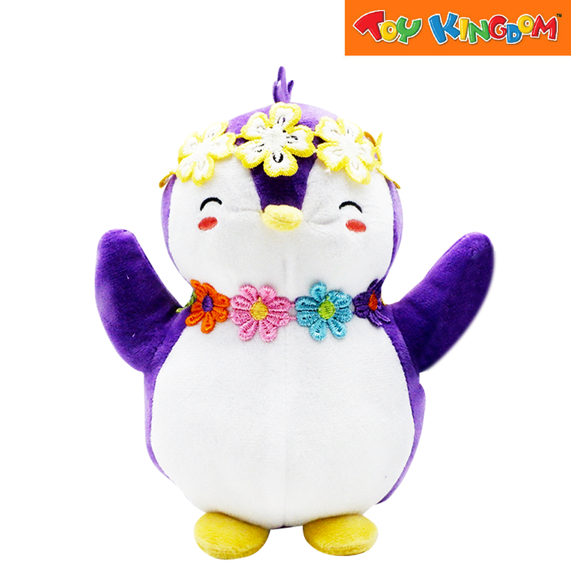 Pudgy Penguins Plush Buddies Penguin with Flowers