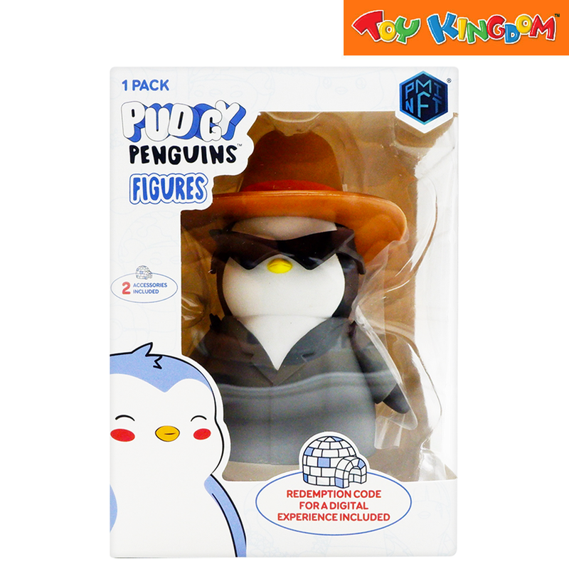 Pudgy Penguins Grey 1 Pack 4.5 inch Figure