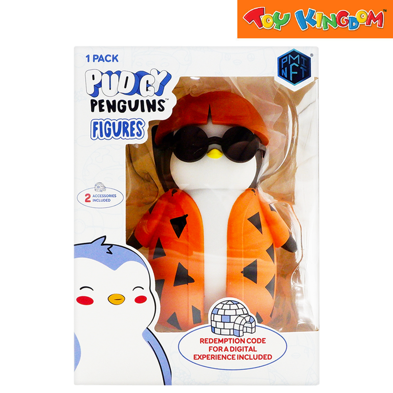 Pudgy Penguins Orange 1 Pack 4.5 inch Figure