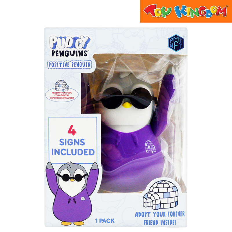 Pudgy Penguins Purple 1 Pack 6.5 inch Figure