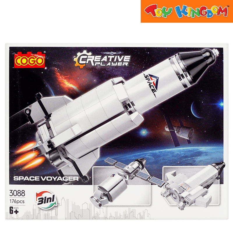 Cogo 3088 Creative Player Space Voyager 176 Pcs Blocks