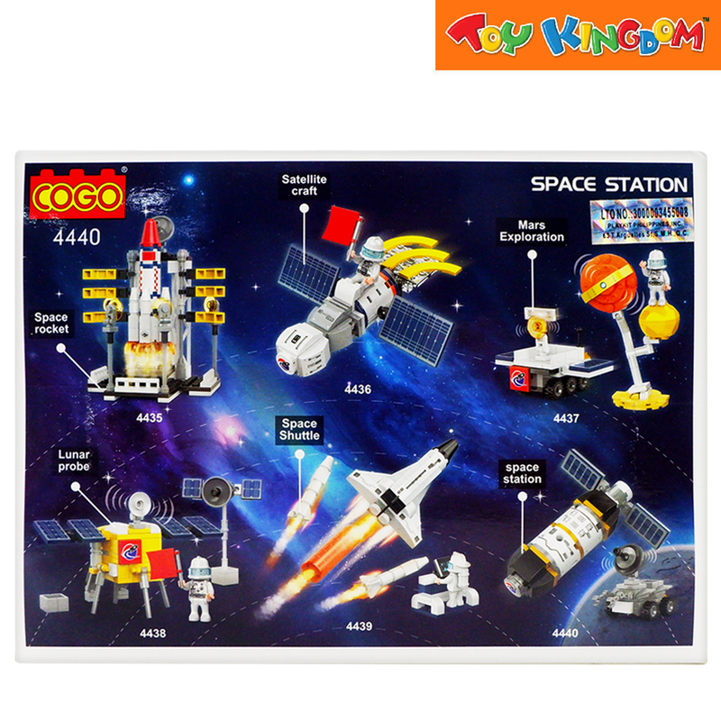 Cogo 4440 Space Station 129 Pcs Blocks