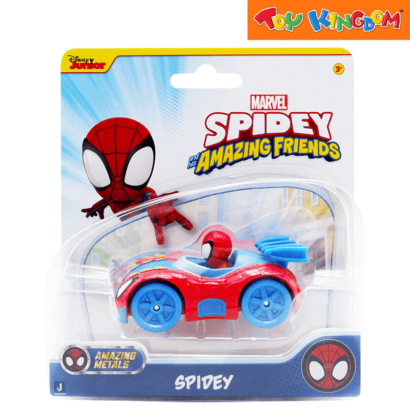 Disney Jr. Marvel Spidey and His Amazing Friends Spidey Amazing Metals Die-cast Vehicles