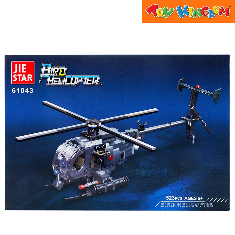 Jie Star 61043 Global City Bird Helicopter 523 Pcs Blocks