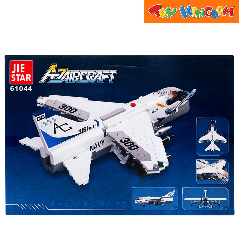 Jie Star 61044 Global City A7 Aircraft 683 Pcs Blocks