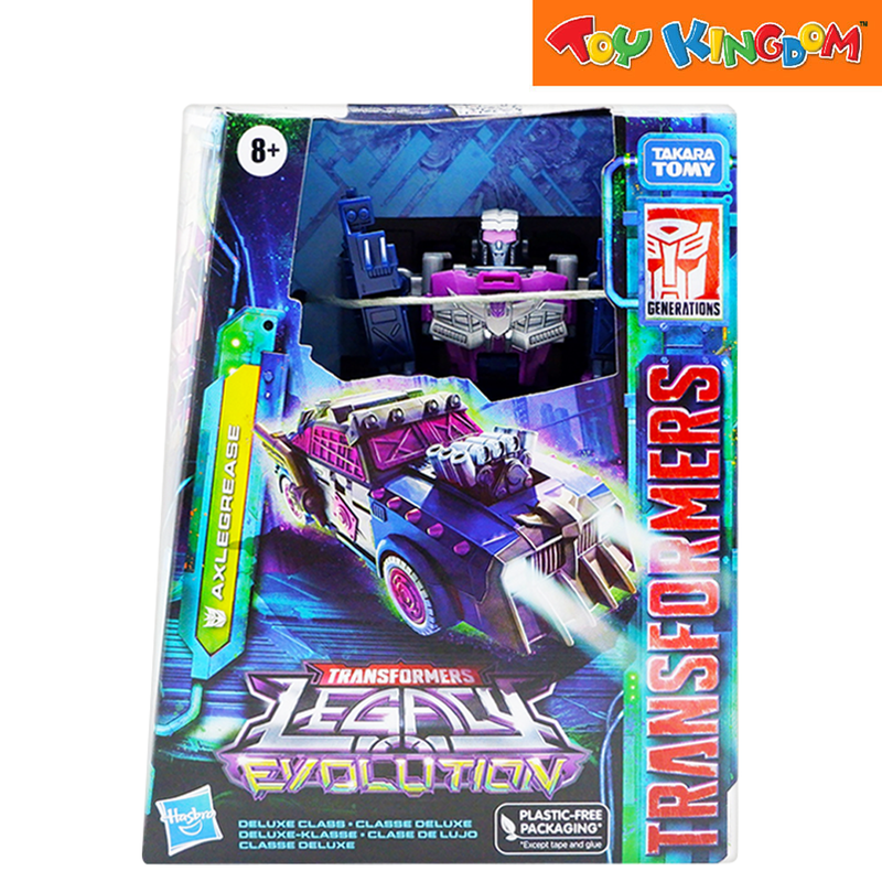 Transformers Gen Legacy Ev Deluxe Axlegrease Action Figure
