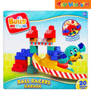 Build Me Up Maxi Ball Racers Garage 20pcs Building Set