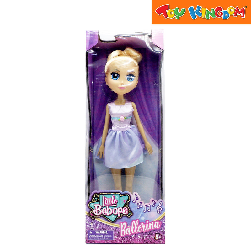 Little Bebops Doll Ballerina Purple Dress 20 inch Doll