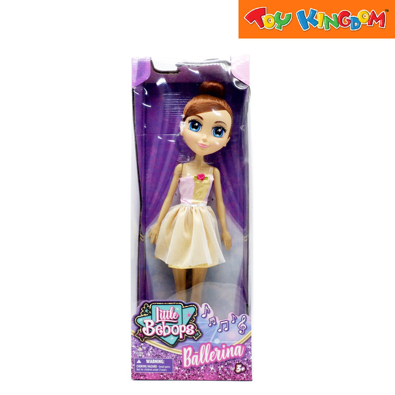 Little Bebops Doll Ballerina Yellow Dress 20 inch Doll