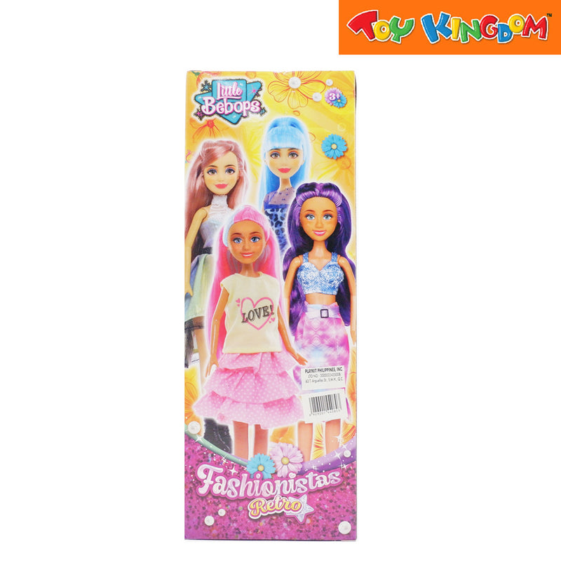 Little Bebops Fashionistas Retro Rainbow Dress 11 inch Doll