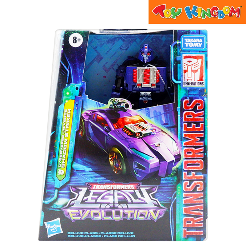 Transformers Gen Legacy Ev Deluxe Cyberverse Universe Shadow Striker Action Figure