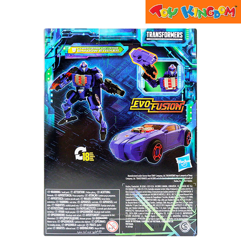 Transformers Gen Legacy Ev Deluxe Cyberverse Universe Shadow Striker Action Figure