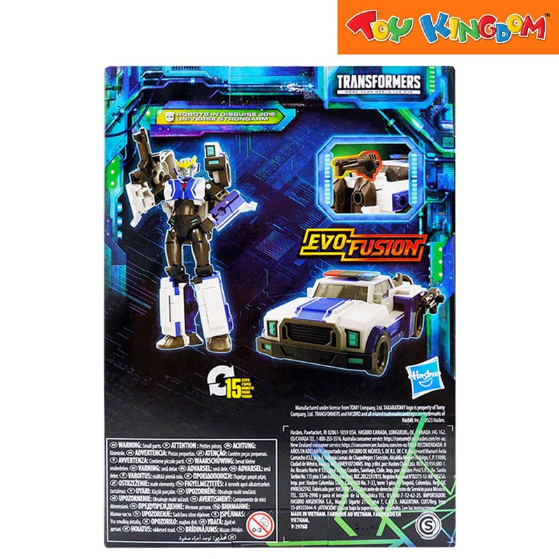 Transformers Gen Legacy Ev Deluxe Robots in Disguise 2015 Universe Strongarm Action Figure