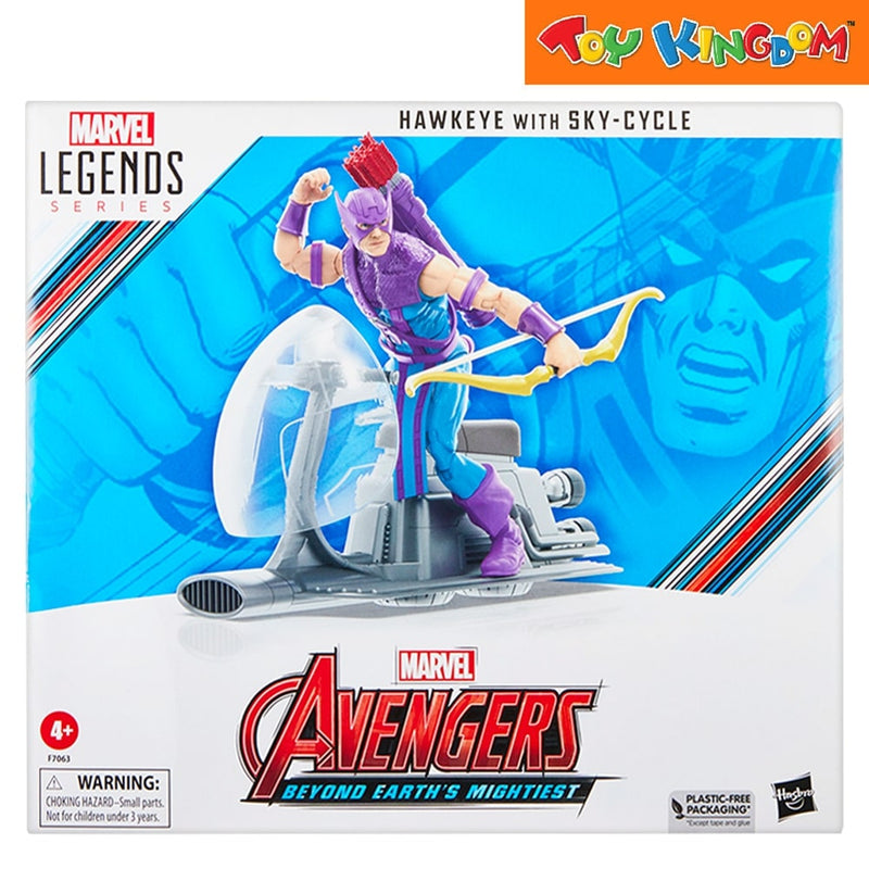 Marvel Avengers Legends Series Hawkeye With Skycycle Action Figure