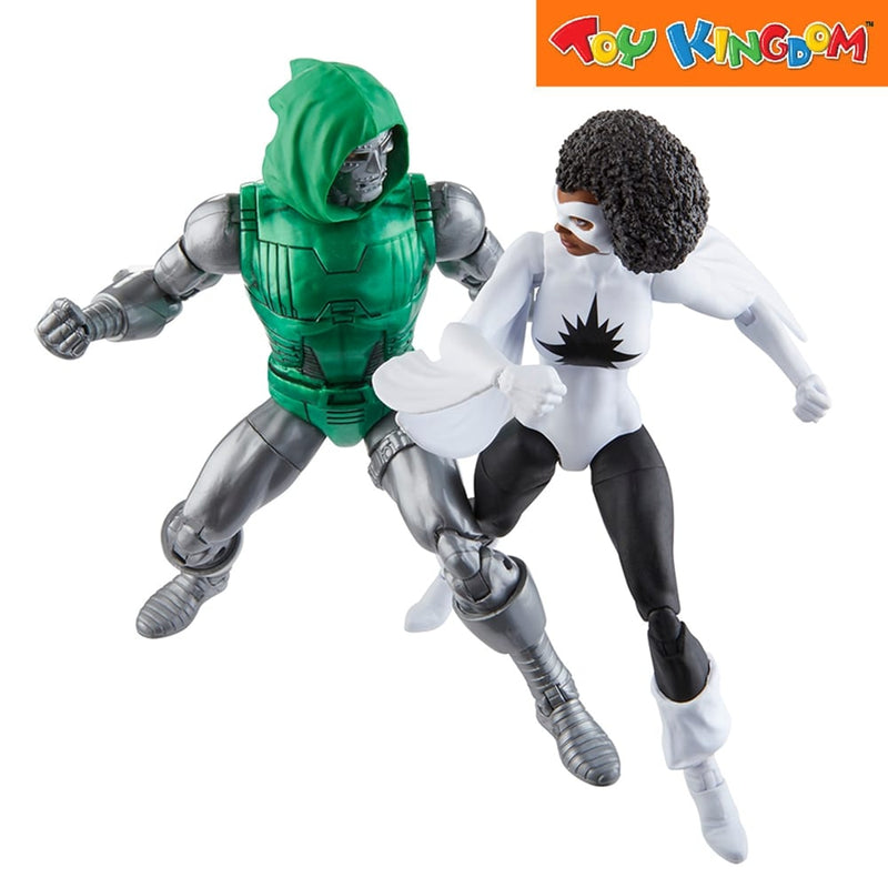 Marvel Avengers Legends Series Captain Marvel Vs Doctor Doom Action Figure