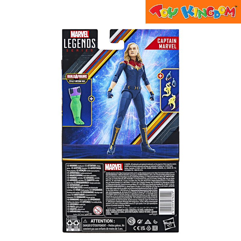 Marvel Legends Series Captain Marvel Action Figures