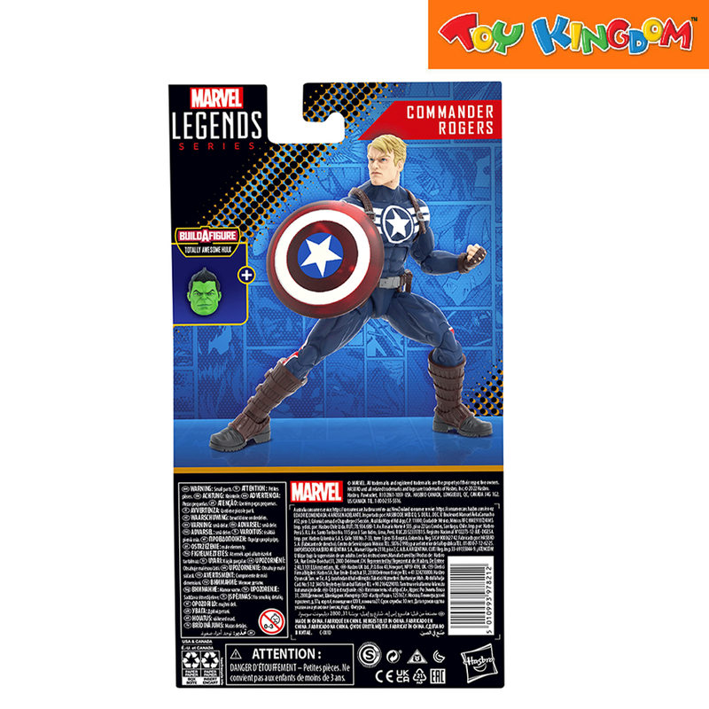 Marvel Legends Series Commander Rogers Action Figures