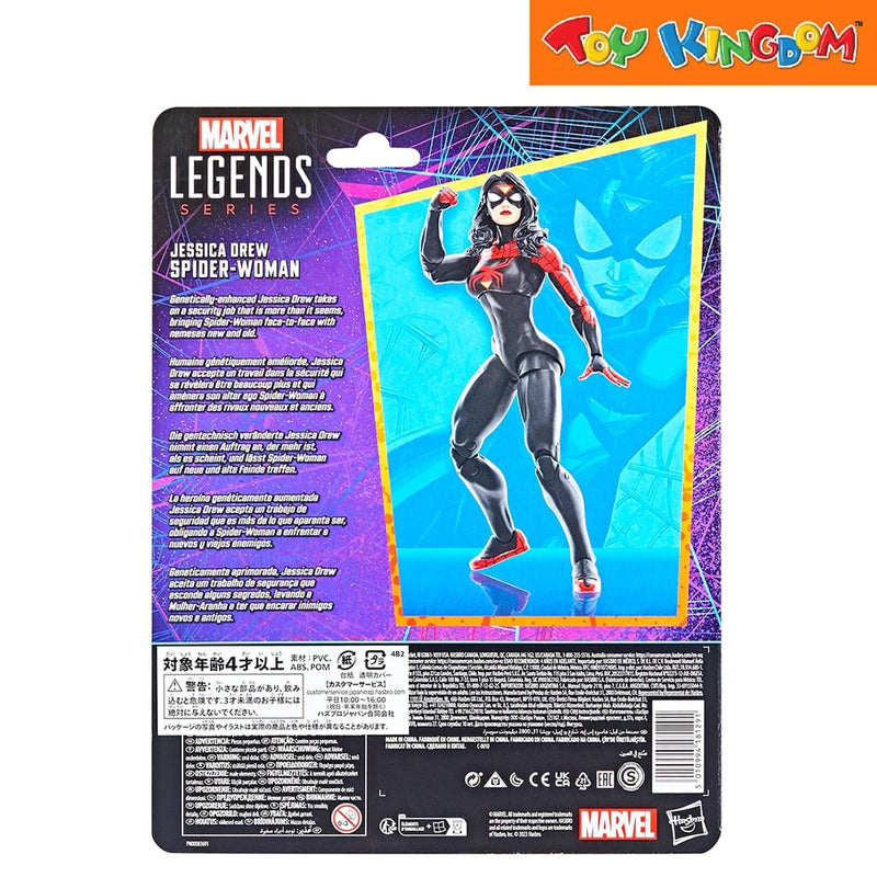 Marvel Spider-Man Legends Retro 6 inch Jessica Drew Spider-Woman Action Figures