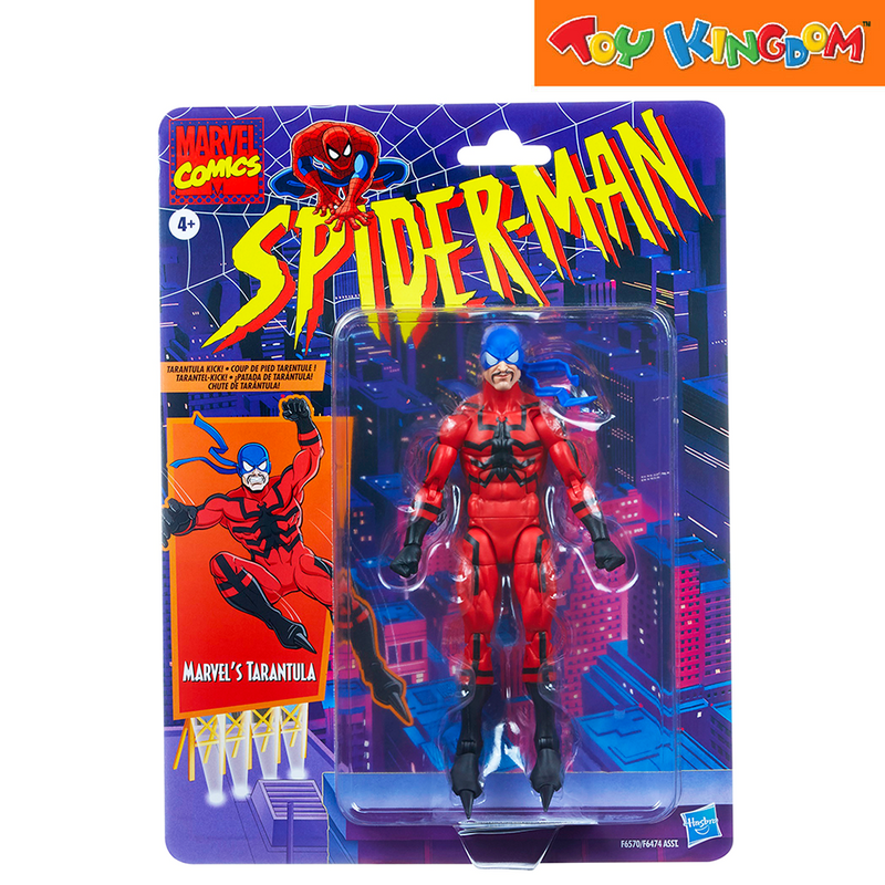 Marvel Spider-Man Legends Retro 6 inch Marvel's Tarantula Action Figures
