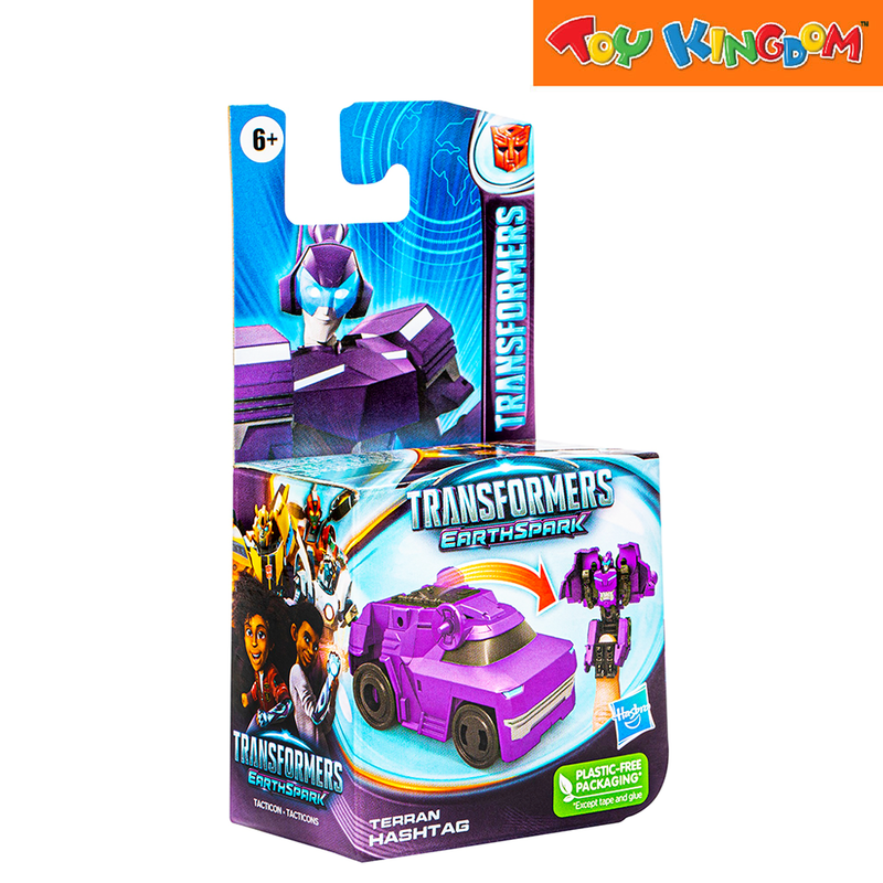 Transformers EarthSpark Tacticon Terran Hashtag Action Figure