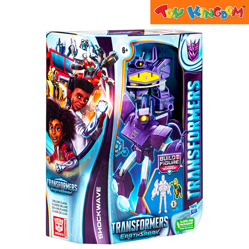 Transformers EarthSpark Deluxe Shockwave Action Figure