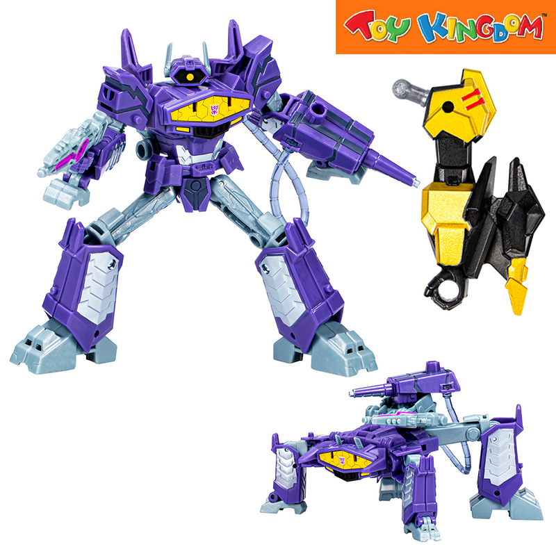 Transformers EarthSpark Deluxe Shockwave Action Figure