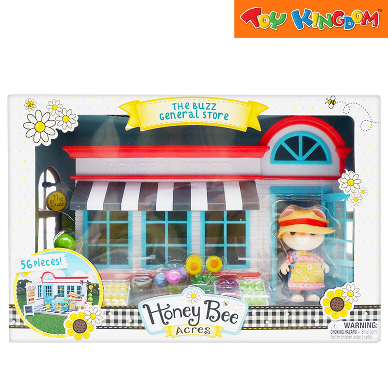 Honey Bee Acres The Buzz General Store With Adult Figure Playset