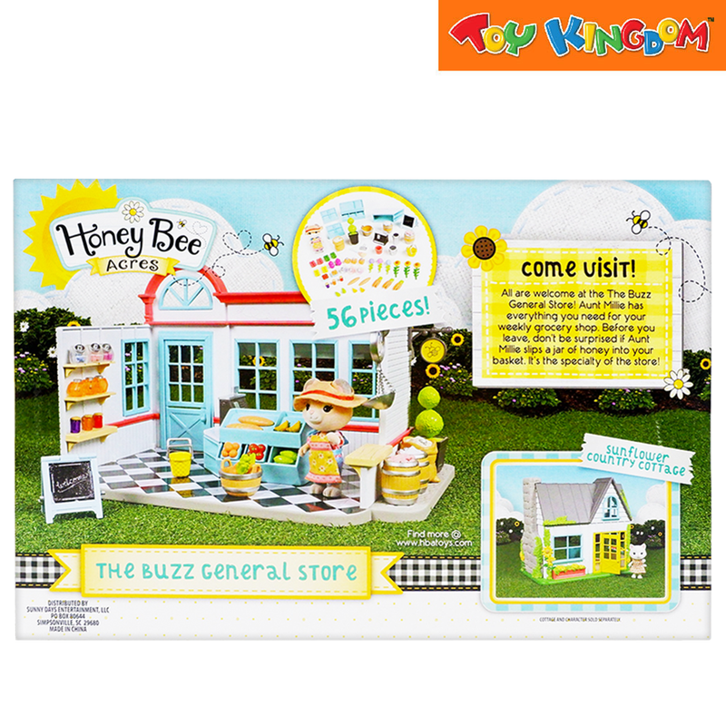Honey Bee Acres The Buzz General Store With Adult Figure Playset