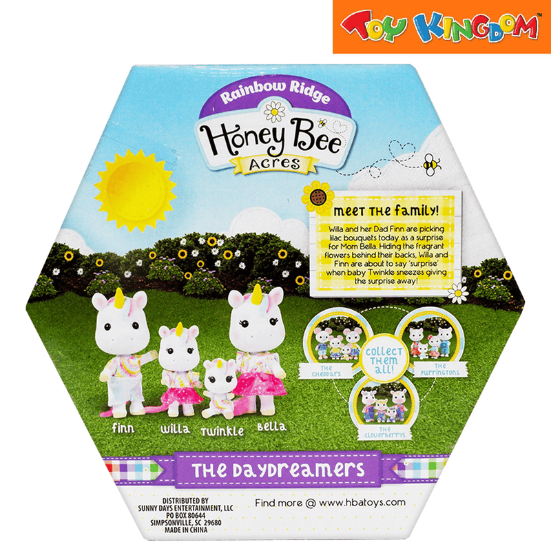 Honey Bee Acres The Daydreamers Unicorn Family Playset