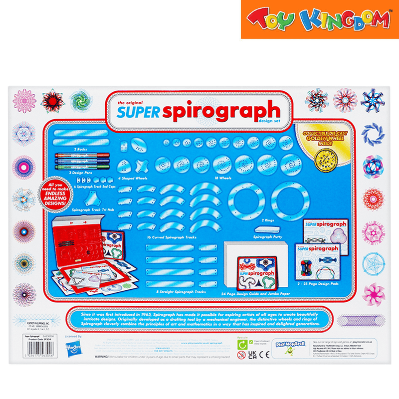 Spirograph Super Design Kit Toy Kingdom
