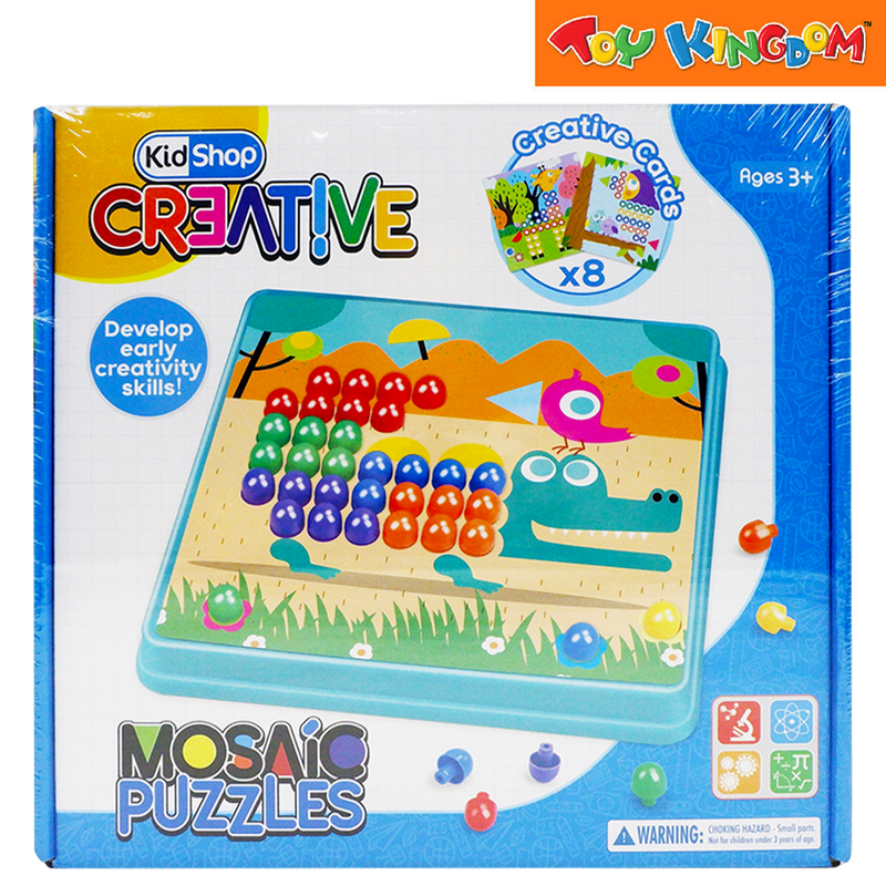 KidShop Creative Pad Mosaic Blue Puzzles