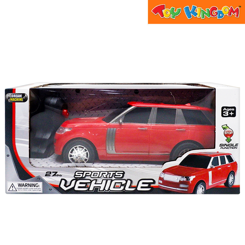 Dream Machine 1:20 Sports Vehicle Red Remote Control Car