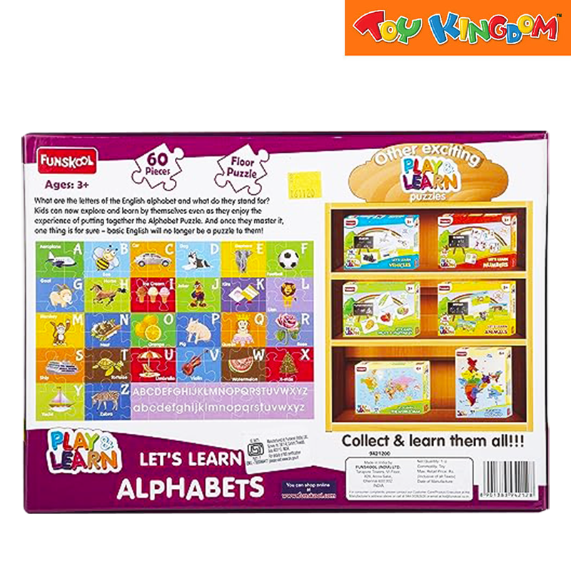 Funskool Play & Learn Alphabets