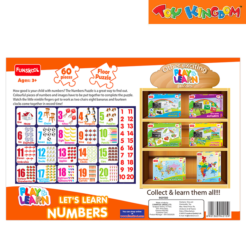 Funskool Play & Learn Numbers