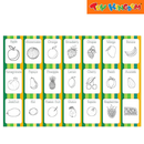Funskool Play & Learn Flash Cards Fruits