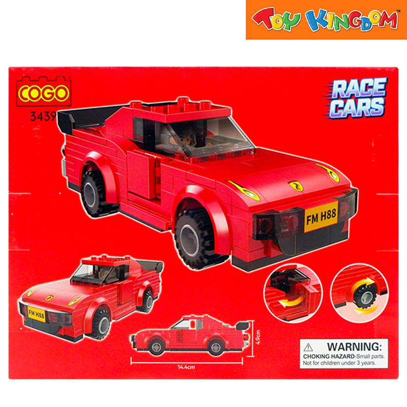 Cogo Race Cars 176pcs Building Blocks