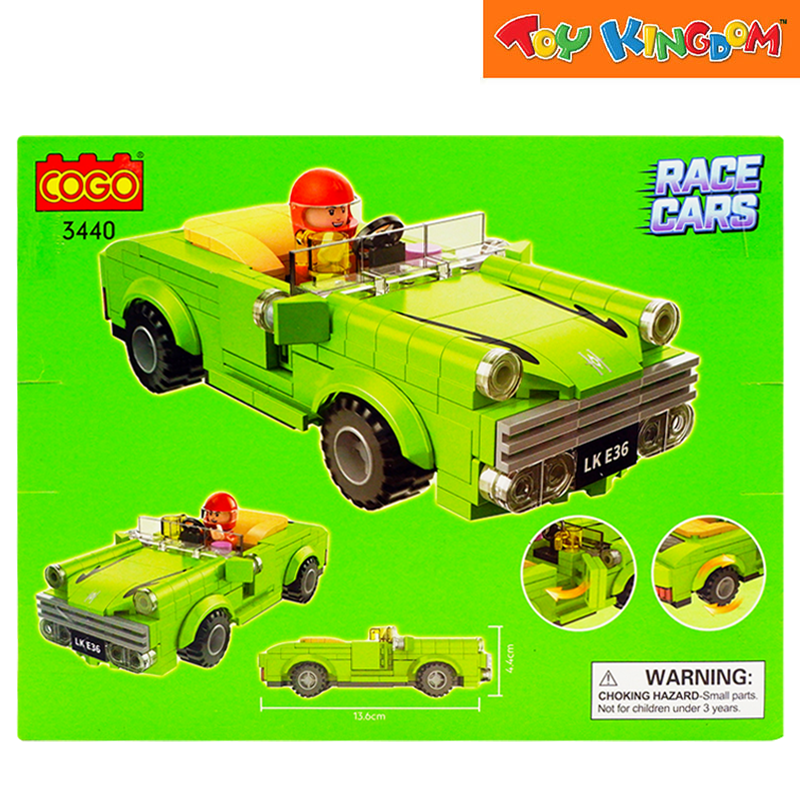 Cogo Race Cars 178pcs Building Blocks