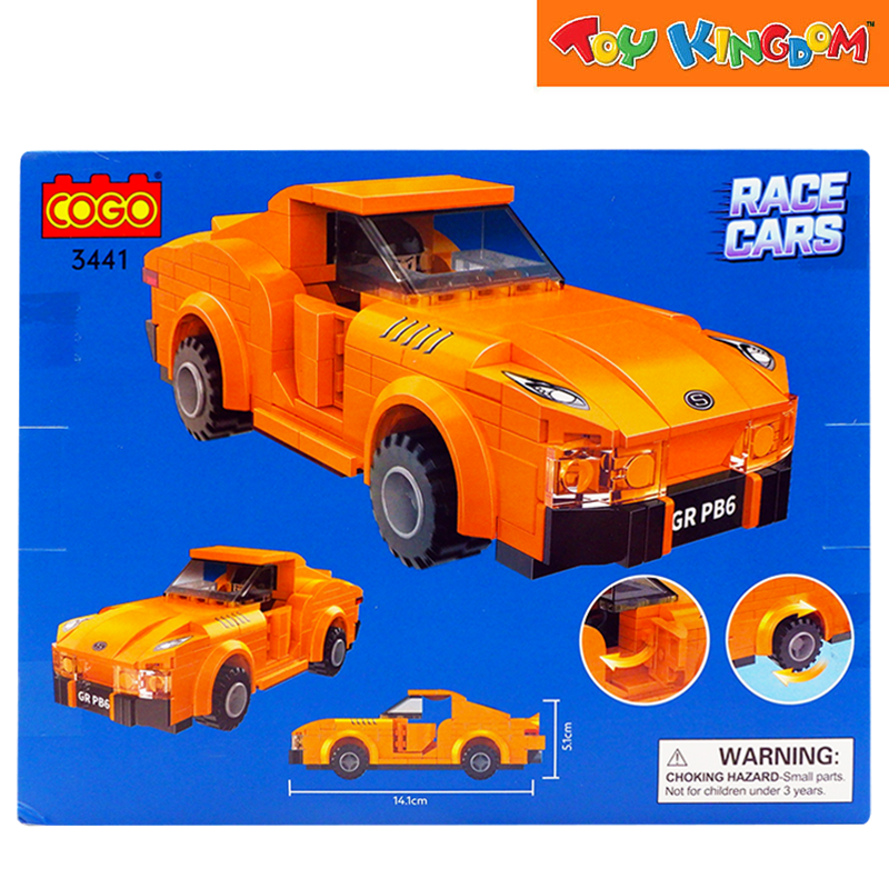 Cogo Race Cars 186pcs Building Blocks