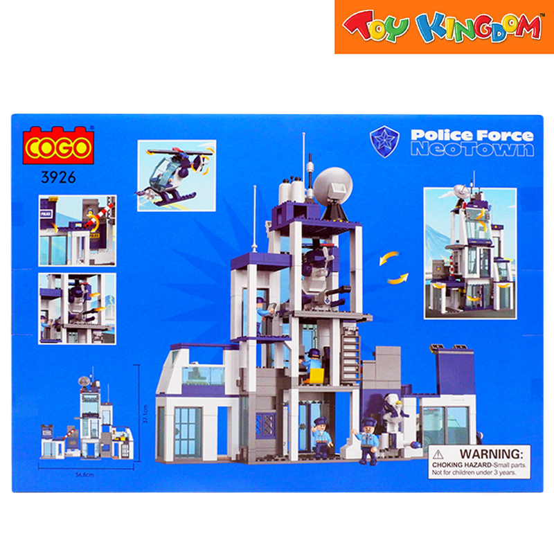 Cogo Police Force Neotron 659pcs Building Blocks