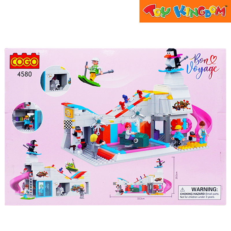 Cogo Bon Voyage 580pcs Building Blocks