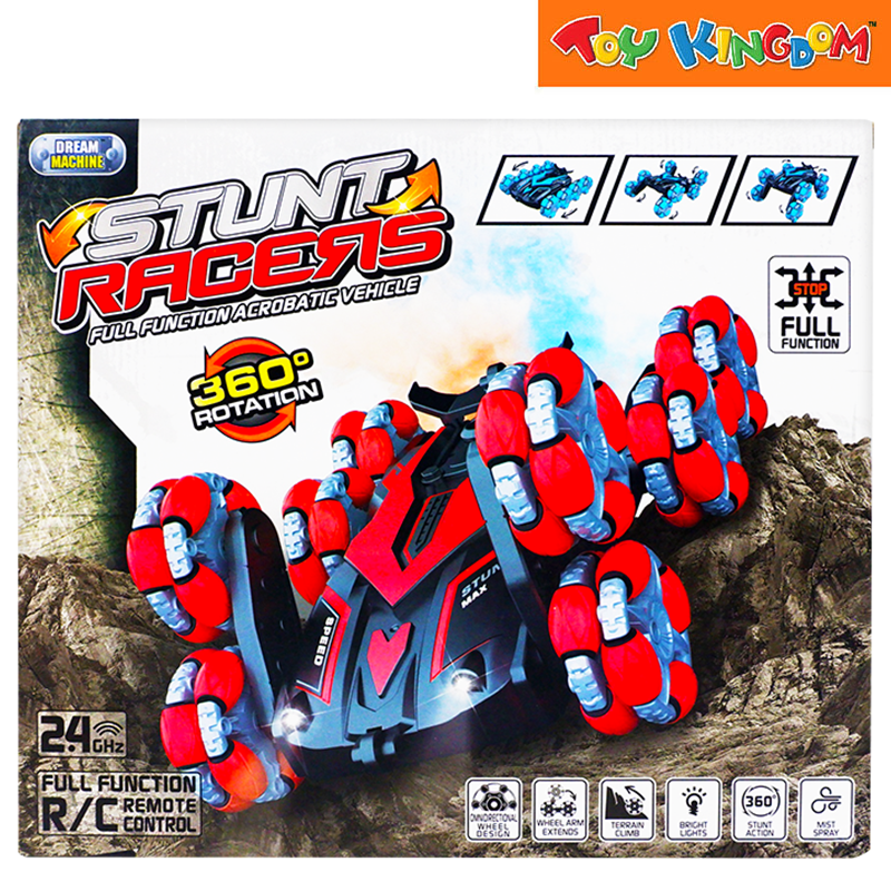 Dream Machine 2.4G Race Car Actrobat Stunt Racers Vehicle