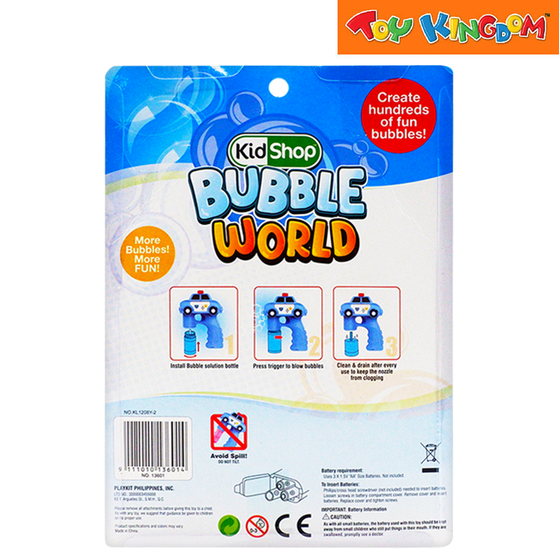 KidShop Bubbles Police Car Pool Water & Sand Toys