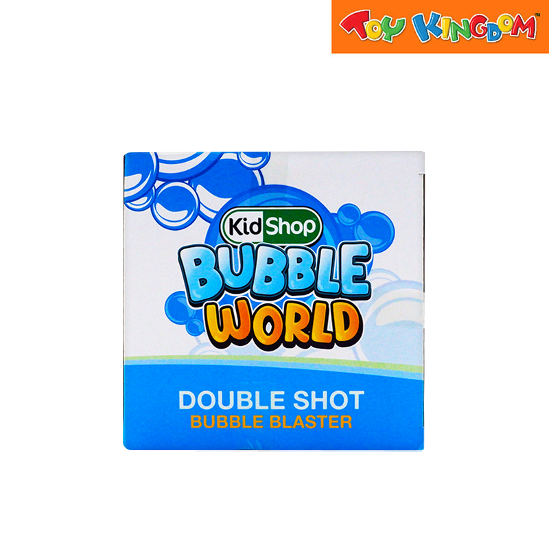 KidShop Bubbles World Double Shot Bubbles Blaster Pool Water & Sand Toys