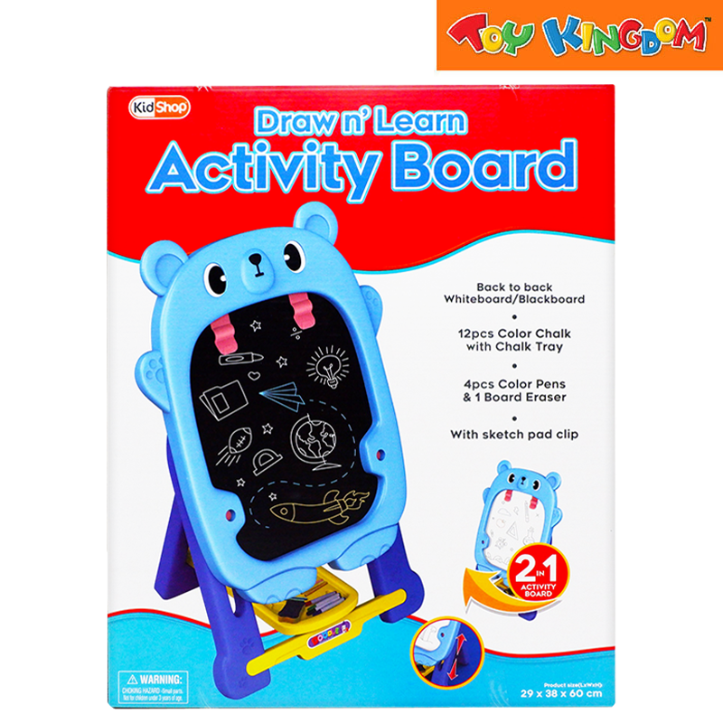 KidShop Draw And Learn Activity Board