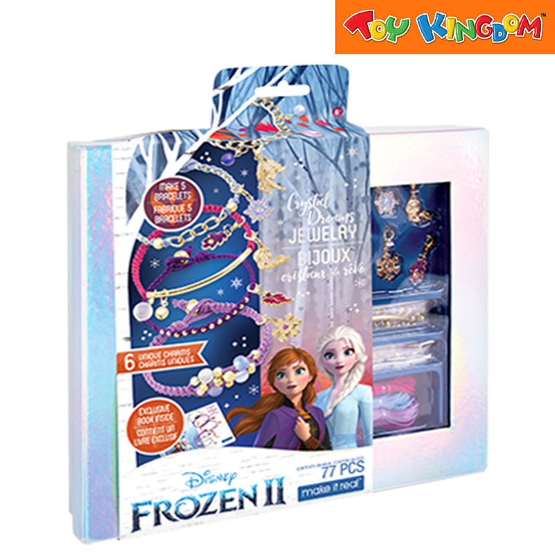 Make It Real Disney Frozen II 77pcs Crystal Dreams Jewelry