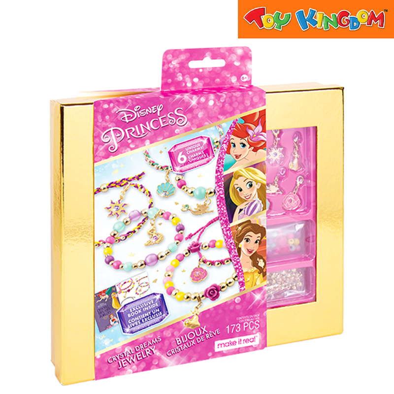 Make It Real Disney Princess 173pcs Crystal Dreams Jewelry