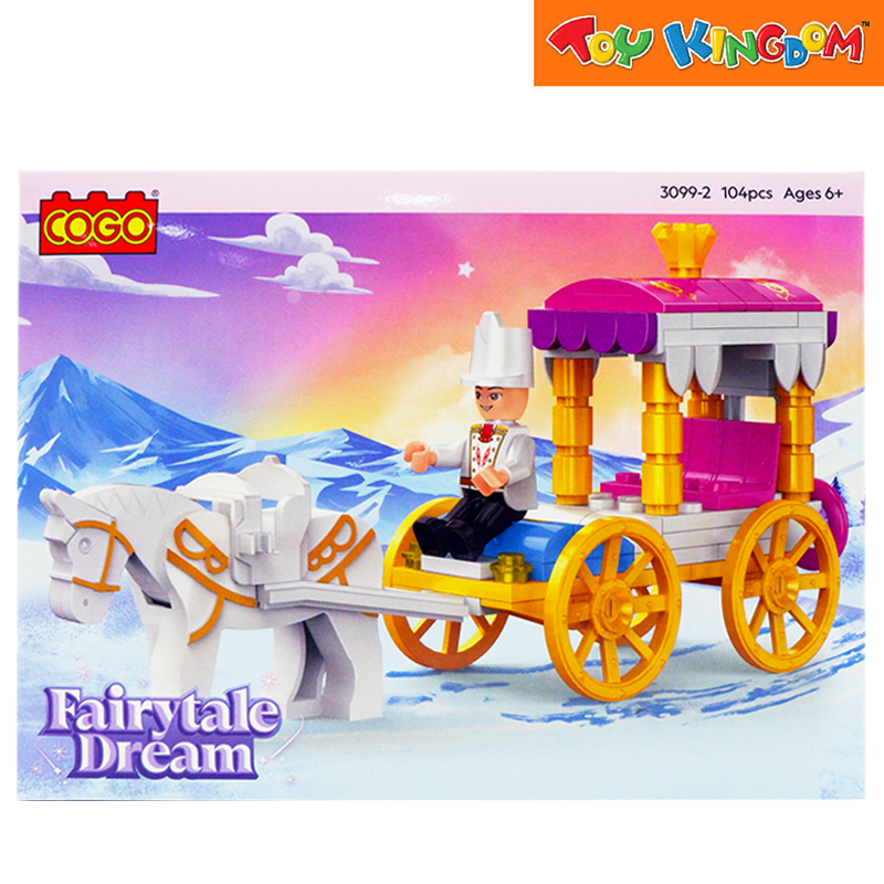 Cogo Fairytale Dream Carousel 104pcs Building Blocks