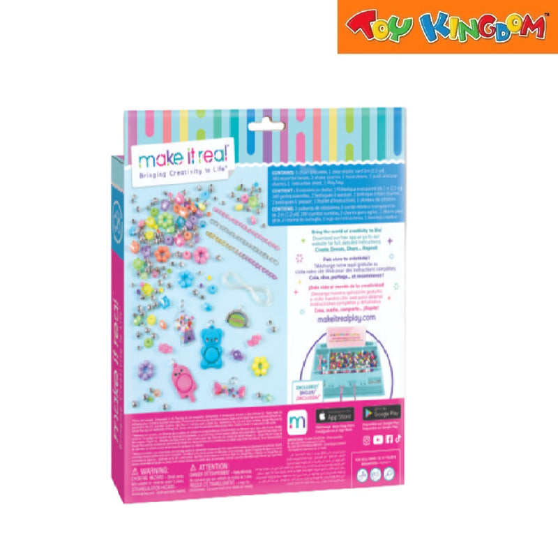 Make It Real Bringing Creativity To Life Pop! Shake! Twist! DIY Bracelet Kit 171pcs